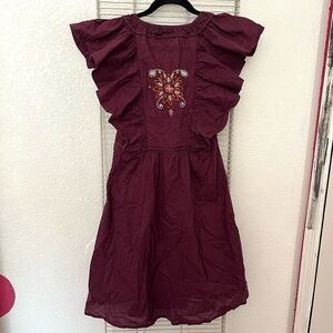 Easy Wear Flutter Sleeve Dress